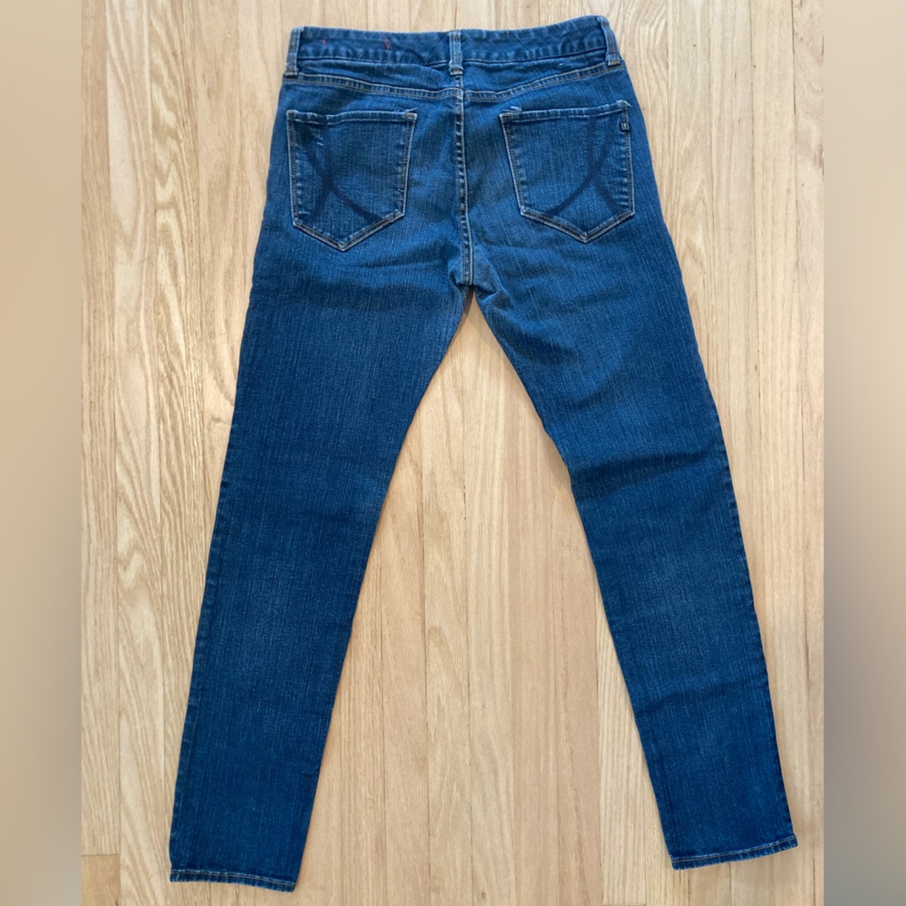 VTG !it Jeans Rising Starlet Deep Indigo Women's Skinny Jeans Casual Streetwear - Picture 2 of 3